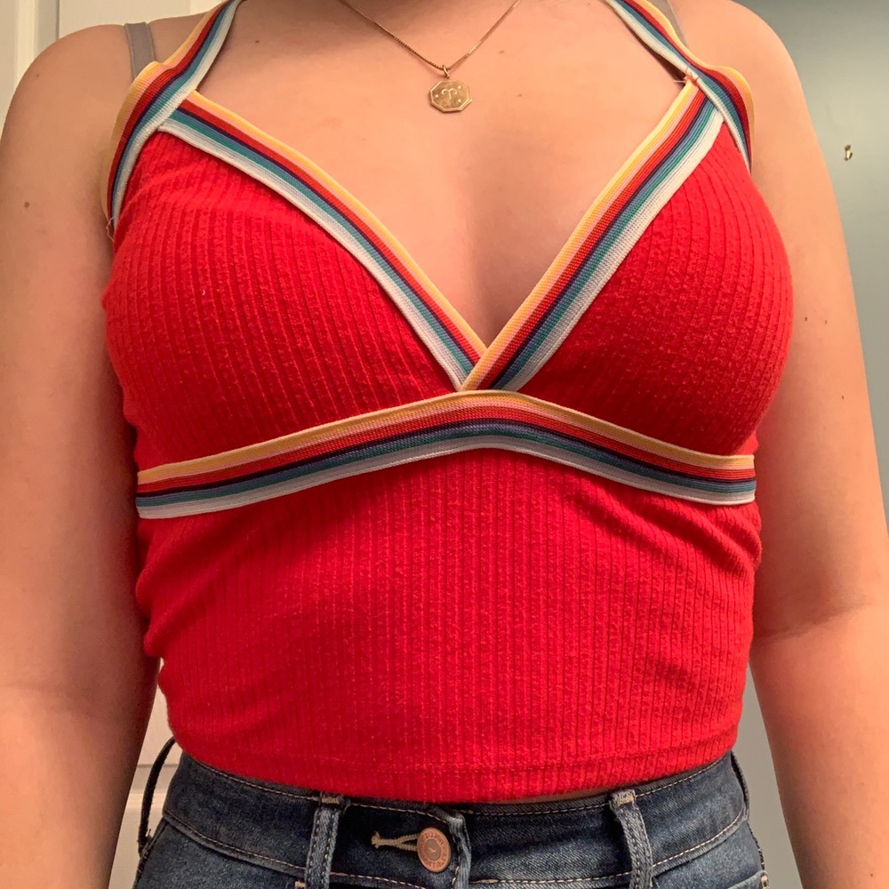 3/$20! ✨ Cross back crop top cami